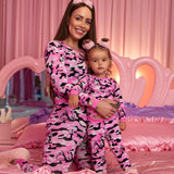Women's Pink Camo 2 Piece Lounge Set