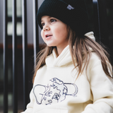 Greedy Glitter Cherub Hoodie