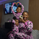 Women's Pink Camo 2 Piece Lounge Set