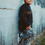 Greedy Baby Signature Logo Hoodie