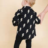 Black Bolts Shacket