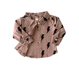 Mocha Bolts Shacket