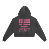 Women's Pink Protest Hoodie