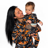 Women's Orange Camo Lounge Set