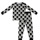 Checks & Bolts Bamboo Two Piece Set