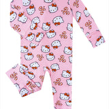 PoshTOT Hello Kitty Pink Candy Cane Bamboo Sleeper