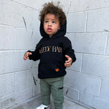 Greedy Baby Signature Logo Hoodie