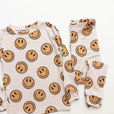 Neutral Smileys Bamboo PJ's