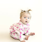 Pink Bolts Jogger Set