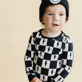 Checks & Bolts Bamboo Two Piece Set