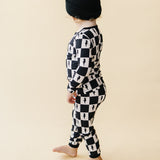 Checks & Bolts Bamboo Two Piece Set