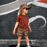 Camo Checkered Boardshorts