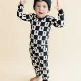 Checks & Bolts Bamboo Two Piece Set