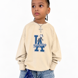 GREEDY BABY Varsity Kids Tee