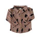 Mocha Bolts Shacket