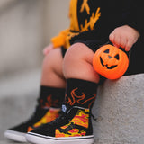 Orange Flame Socks