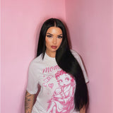 Pink MOM AF Betty Boop Tee