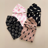 Electric Smiley Hooded Bubble Romper