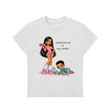 Boy Mamahood Is My Cardio Bodycon Tee