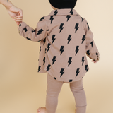 Mocha Bolts Shacket