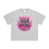 Women's Rhinestone Ruffrider Dog Mom Tee