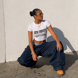 New Money Princess Crop Tee
