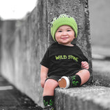Green Flame Socks