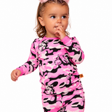 Lil' Pink Camo Lounge Set