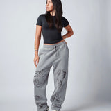 Women's Slate Cherub Sweatpants