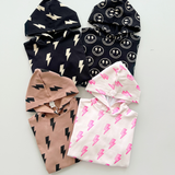 Electric Smiley Hooded Bubble Romper