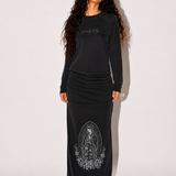 Heaven Sent Vintage Slim Maxi Skirt