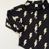 Black Bolts Shacket