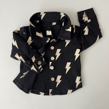 Black Bolts Shacket