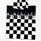 Checker Flame Hooded Towel