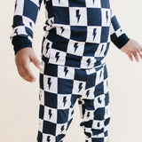 Checks & Bolts Bamboo Two Piece Set
