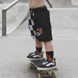 Burn Out Mesh Shorts