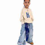 GREEDY BABY Varsity Kids Tee