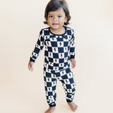 Checks & Bolts Bamboo Two Piece Set