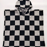 DRY DAZE AHEAD • CHECKERED HOODED TOWEL
