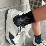 Gray Flames Socks