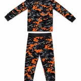 Lil' Orange Camo Lounge Set