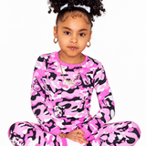 Lil' Pink Camo Lounge Set