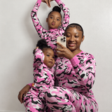 Lil' Pink Camo Lounge Set