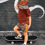 Camo Checkered Boardshorts