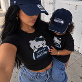 Women's Kickoff Kitty Tee