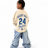 GREEDY BABY Varsity Kids Tee