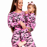 Women's Pink Camo Lounge Set