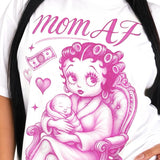 MOM AF Betty Boop Tee