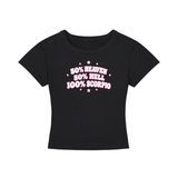 Girl Math Zodiac Baby Tee