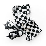 Checkered Shorts Set